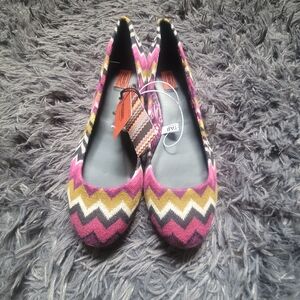 Missoni by Target ballet flats NWT Size 9